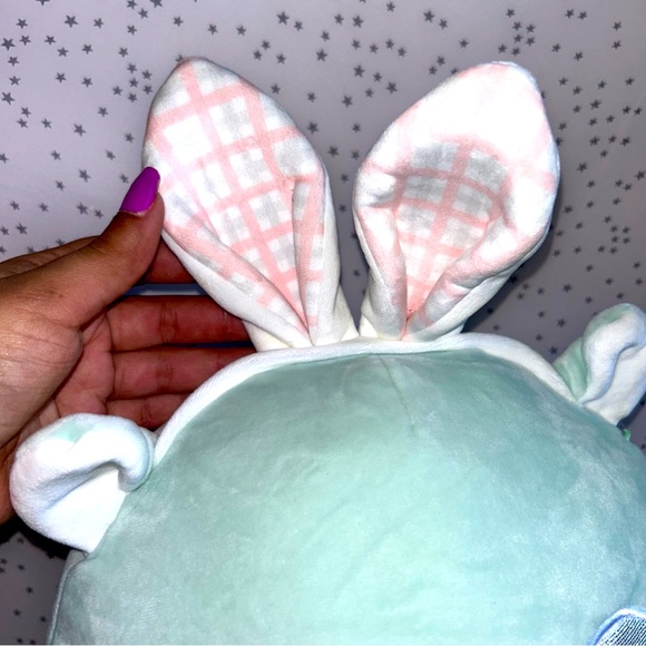 Miley 🐰 the Llama with Bunny Ears Easter Squad Original Squishmallow ☆》NWT《☆ - Picture 3 of 9